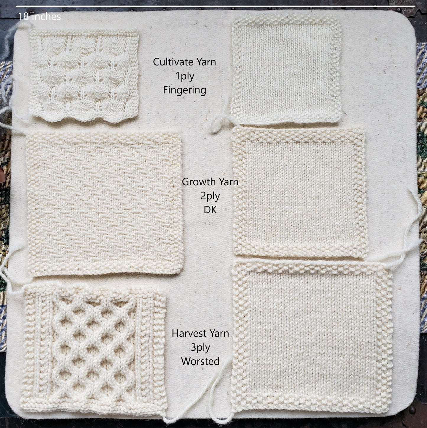 Yarn Natural White Undyed