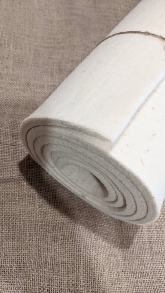 Wool Felt Yoga Mat/ Camping Mat