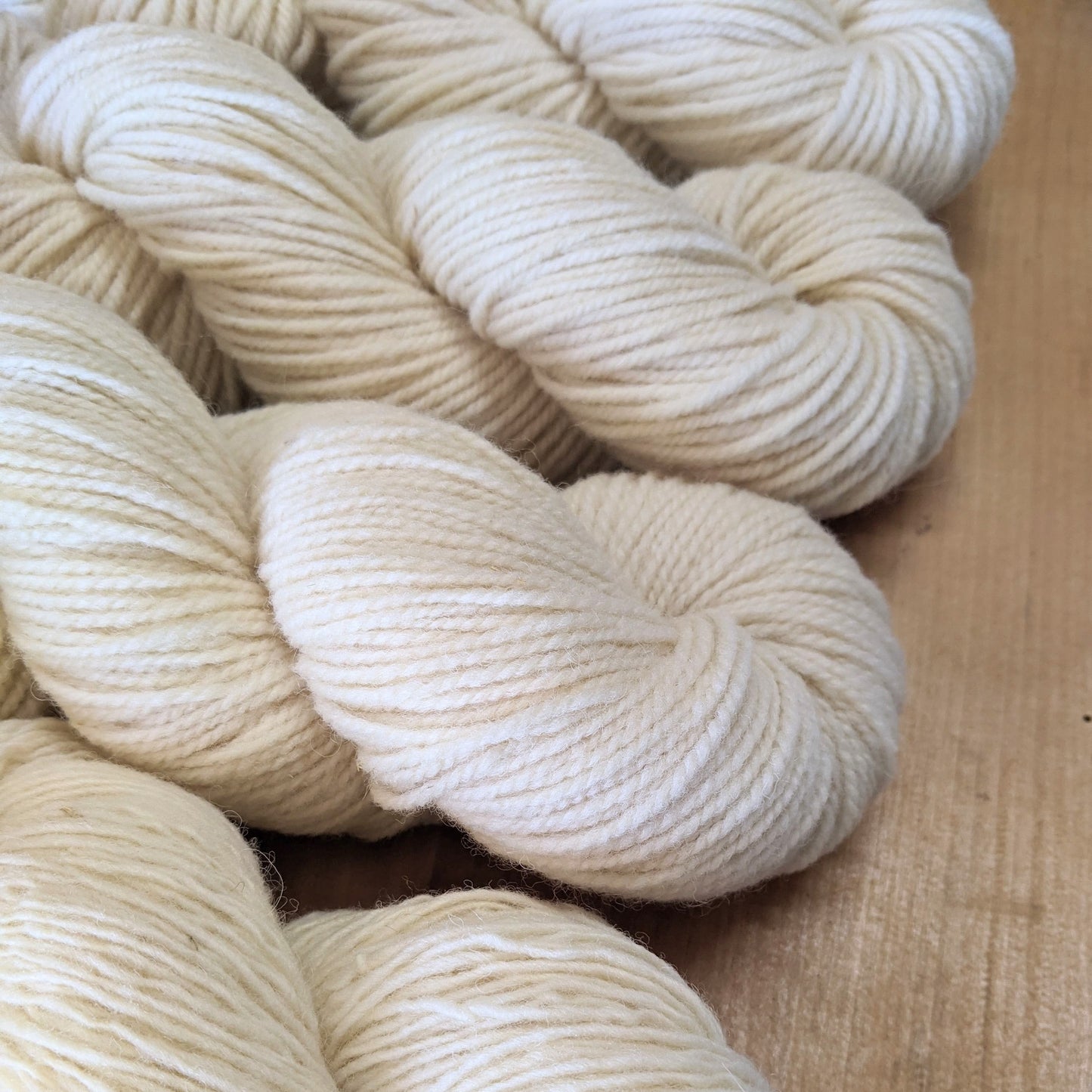 Yarn Natural White Undyed