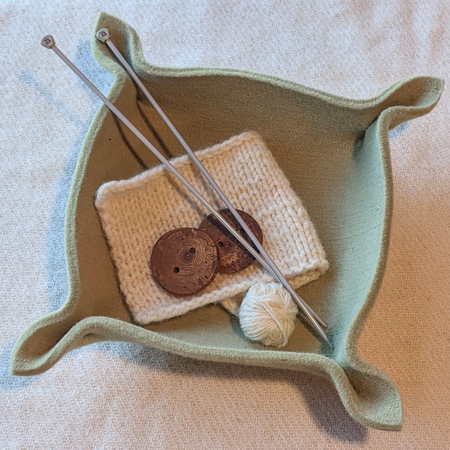 Wool Felt Bowl – Valet, Dice Tray & Home Storage