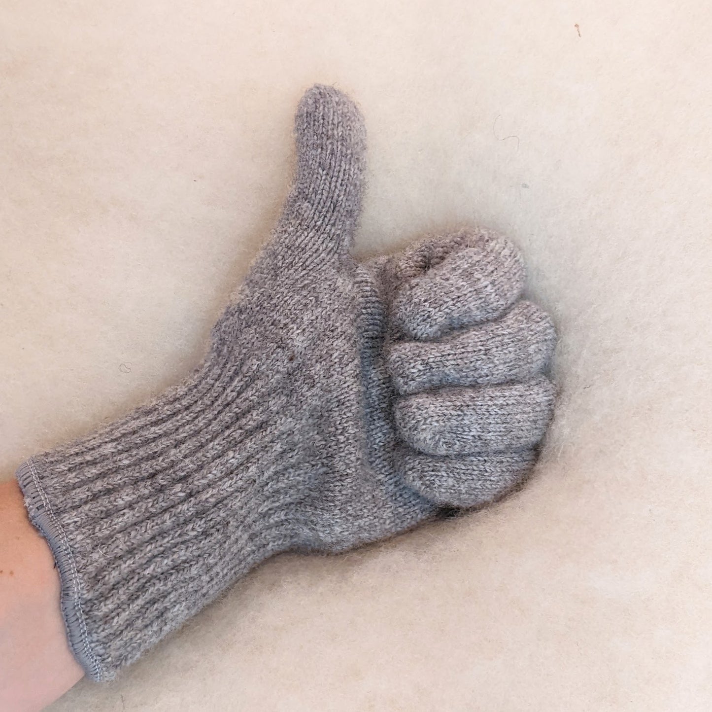 Knit Wool Gloves