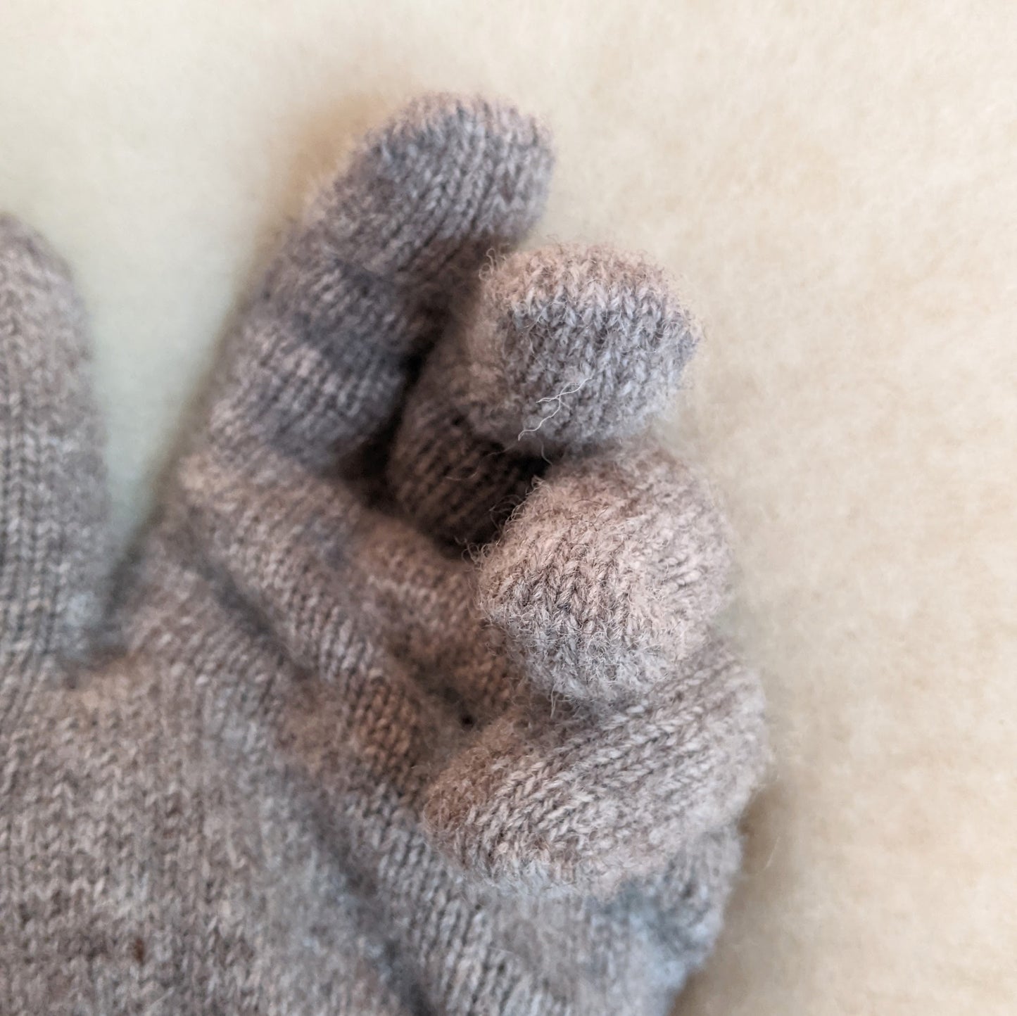 Knit Wool Gloves