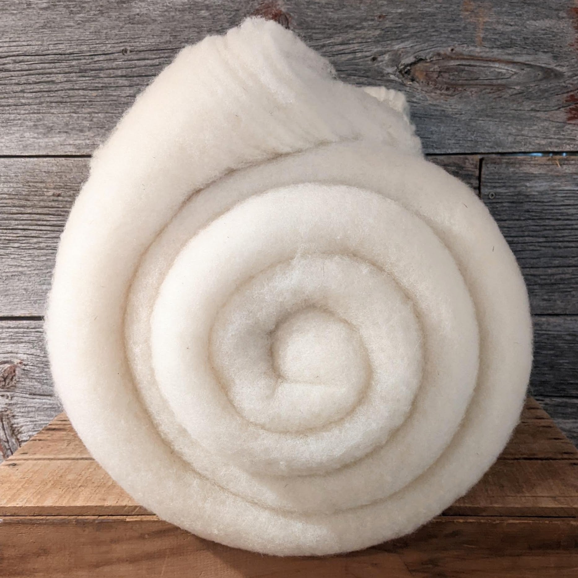 Our 100% natural wool batting is wonderfully soft, and can be used for all  kinds of applications. Regardless of what their final purpose is, we make  our batts specifically to be have