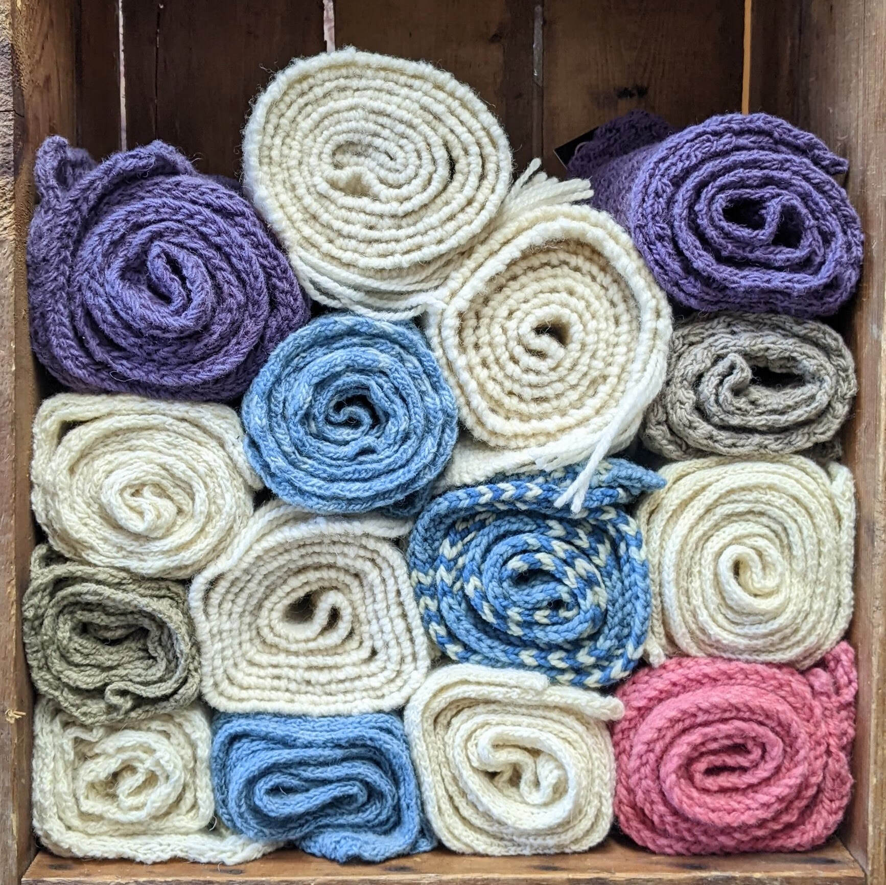 Knit Wool Scarf