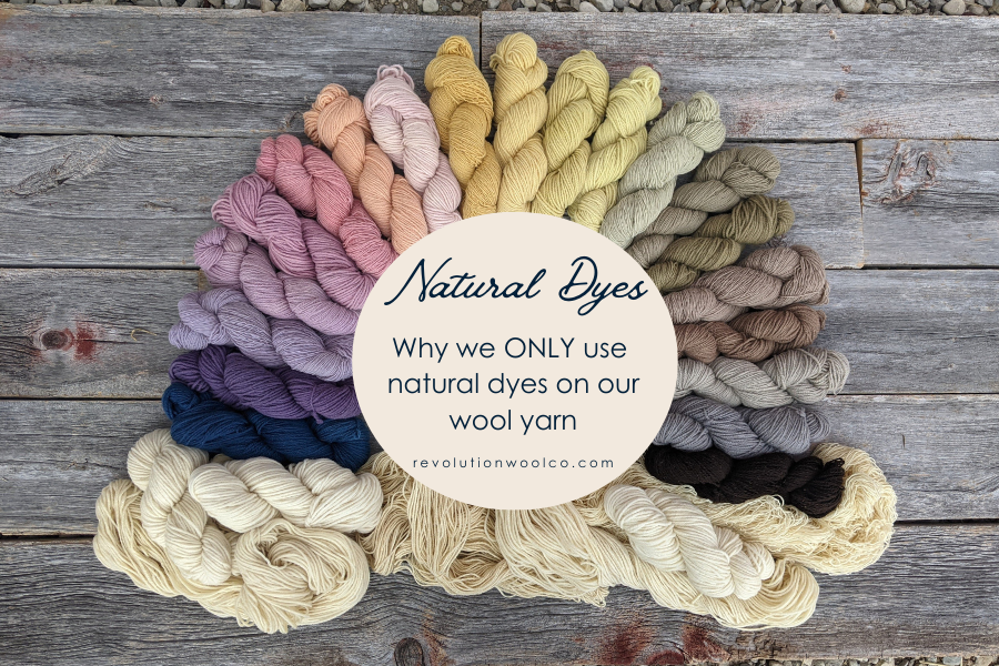 3 WAYS WE SOURCE NATURAL PRODUCTS FOR DYING OUR WOOL YARN