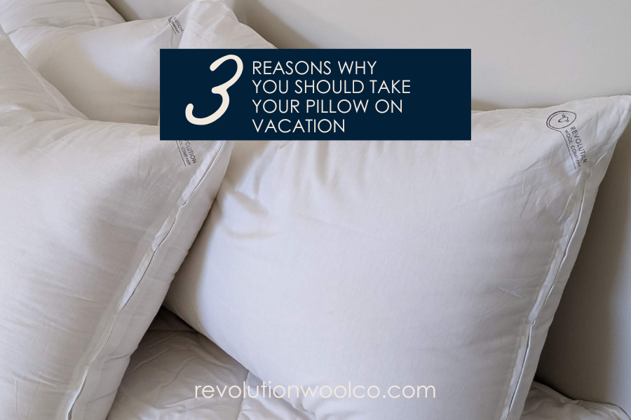 3 Reasons Why Your Should Take Your Wool Pillow on Vacation