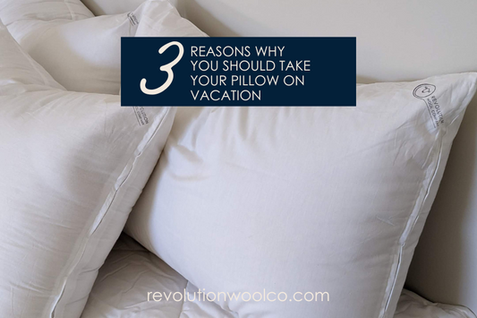 3 Reasons Why Your Should Take Your Wool Pillow on Vacation
