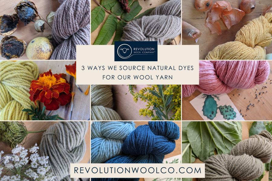 3 Reasons We Use Natural Dyes on Our Yarns