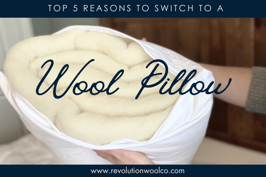 Top 5 Reasons to Switch to a Wool Pillow