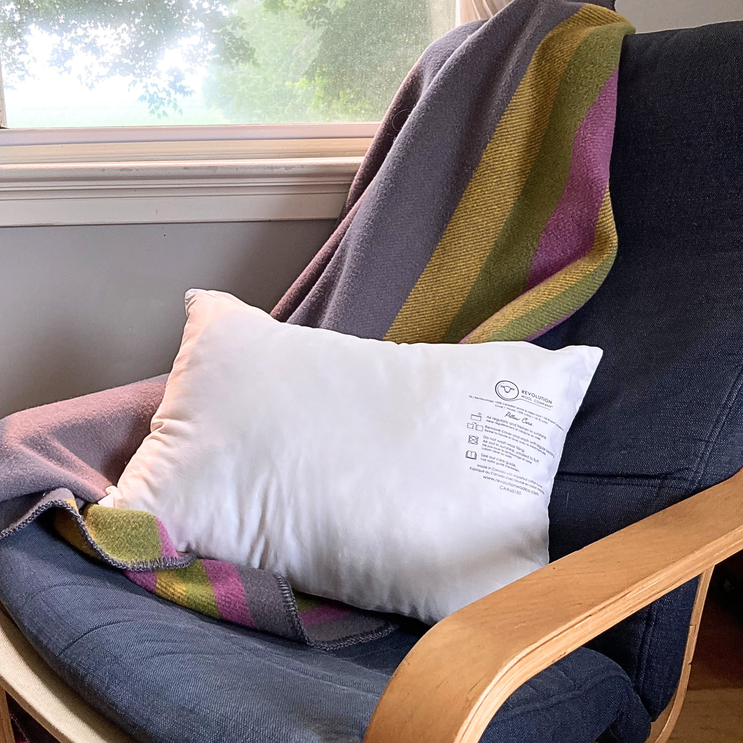 Wool Filled Throw Pillow Inserts
