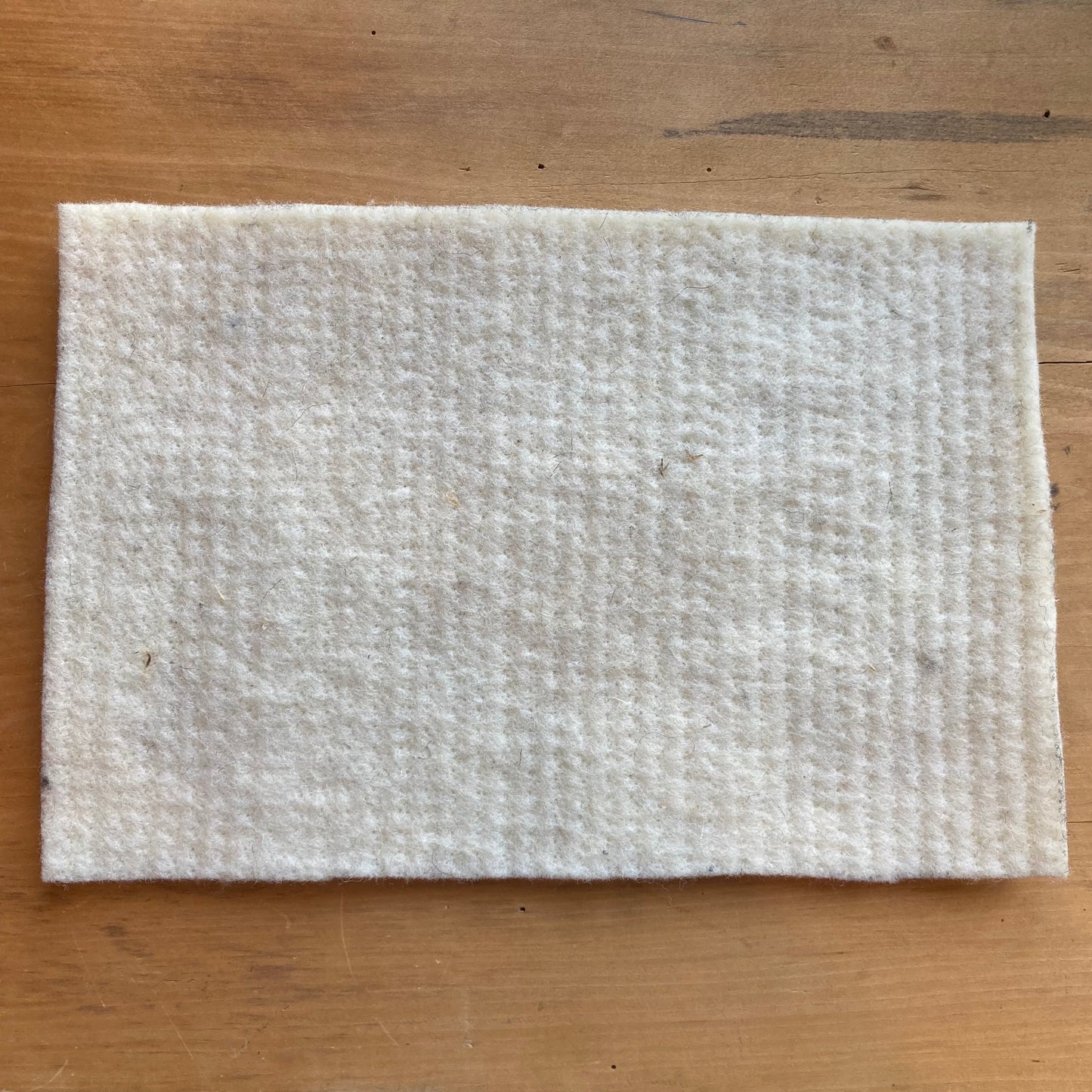 Thin Felted Wool Batting