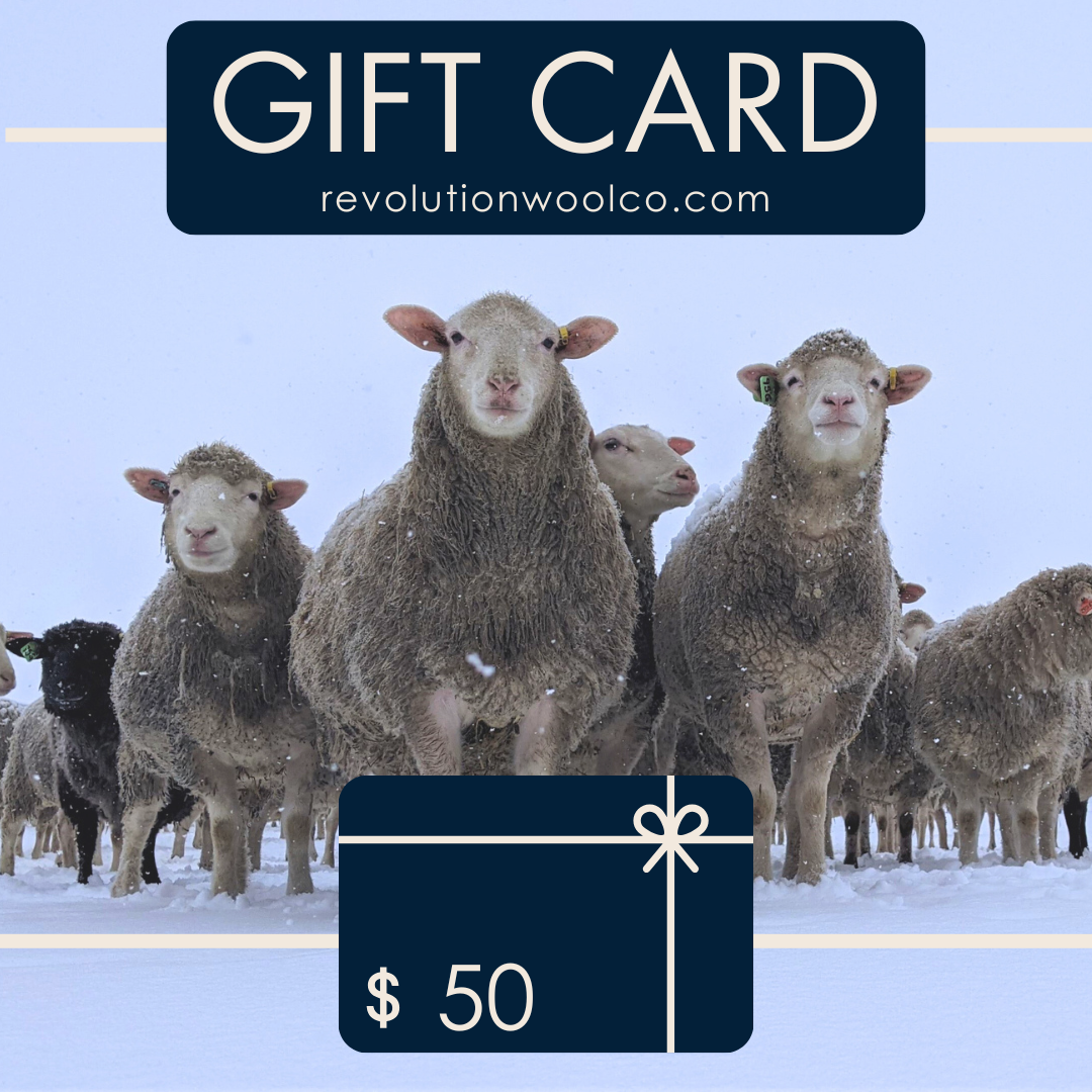 Gift Card for Revolution Wool Company