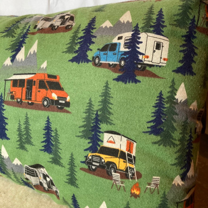 Little Wanderer Wool Pillow