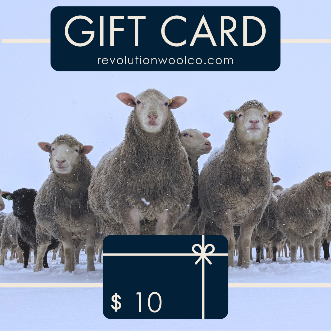 Gift Card for Revolution Wool Company