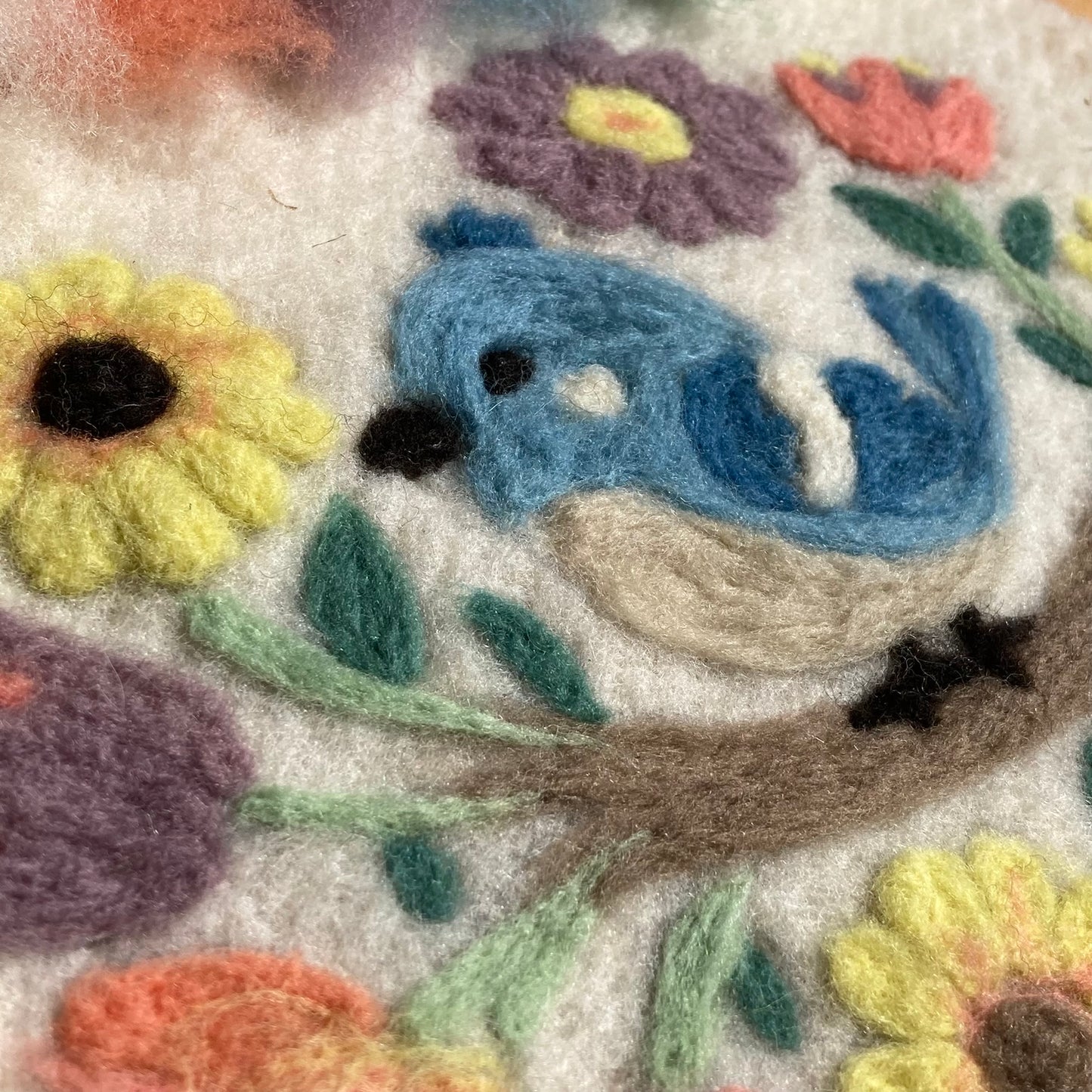 Needle Felting Kits- 2D Colouring Page