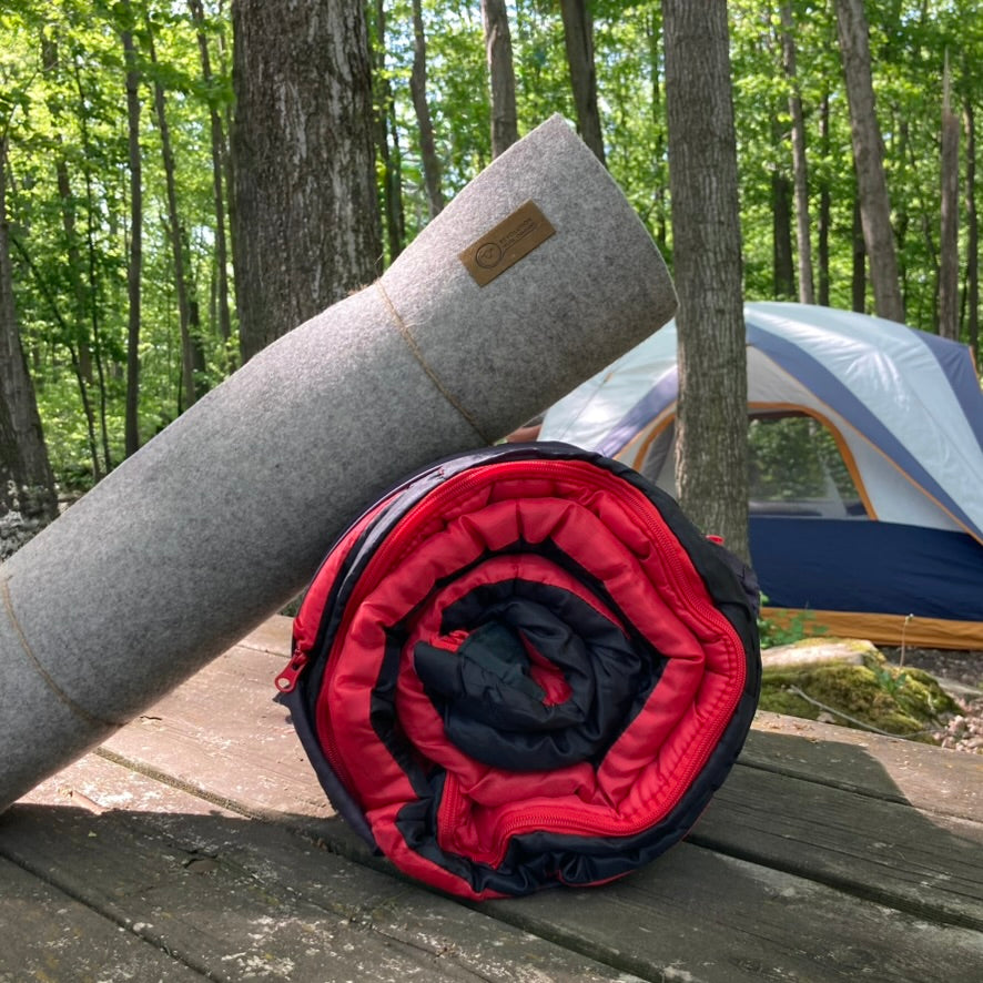 Wool Felt Camping Mat