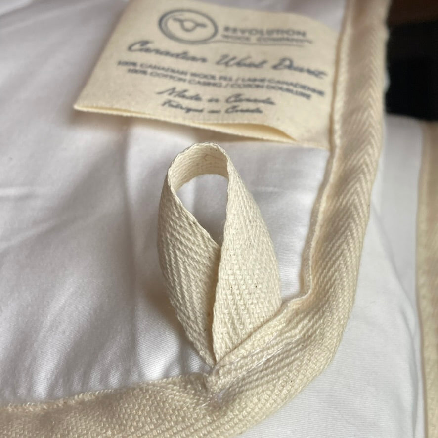 Wool Duvets with 100% Canadian Wool