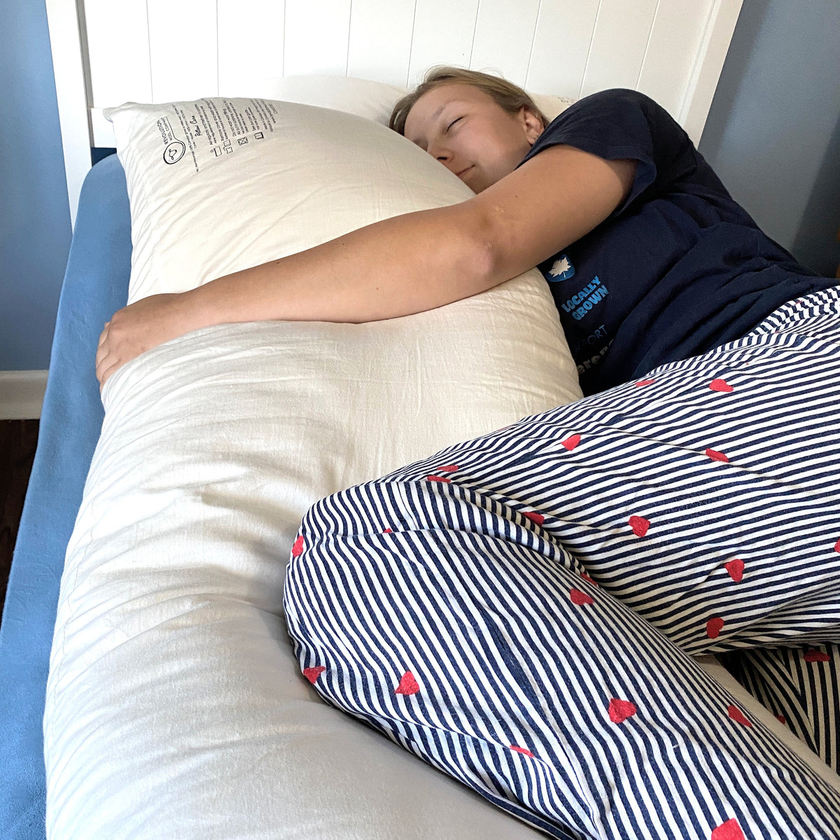 Canadian Wool Filled Body Pillow