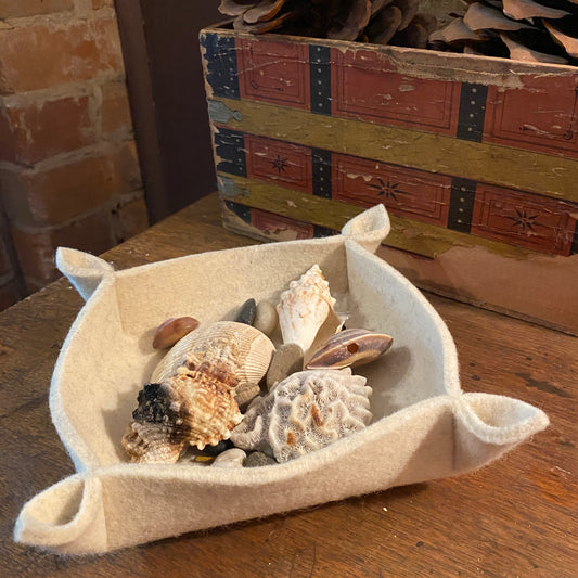 Wool Felt Bowl – Valet, Dice Tray & Home Storage