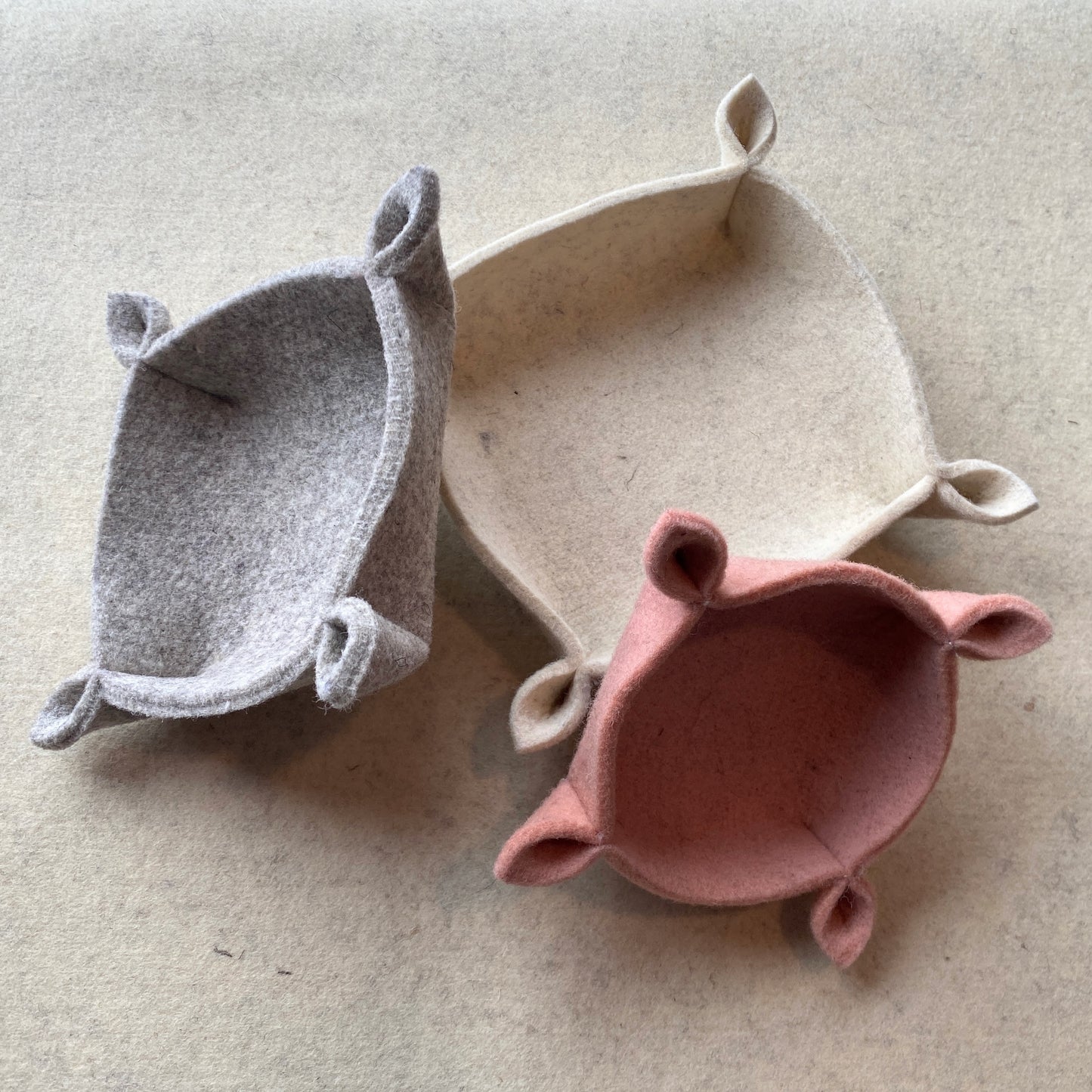 Wool Felt Bowl – Valet, Dice Tray & Home Storage