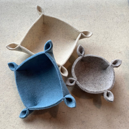 Wool Felt Bowl – Valet, Dice Tray & Home Storage