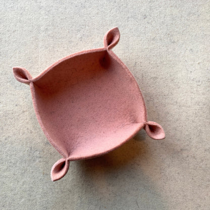 Wool Felt Bowl – Valet, Dice Tray & Home Storage