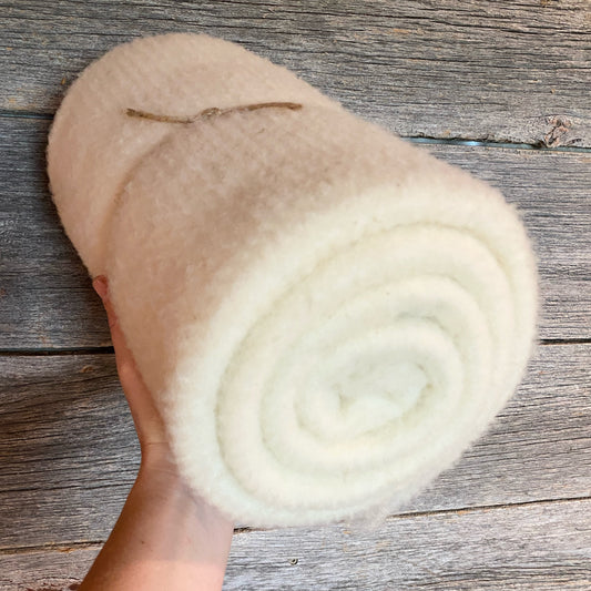 Thin Felted Wool Batting