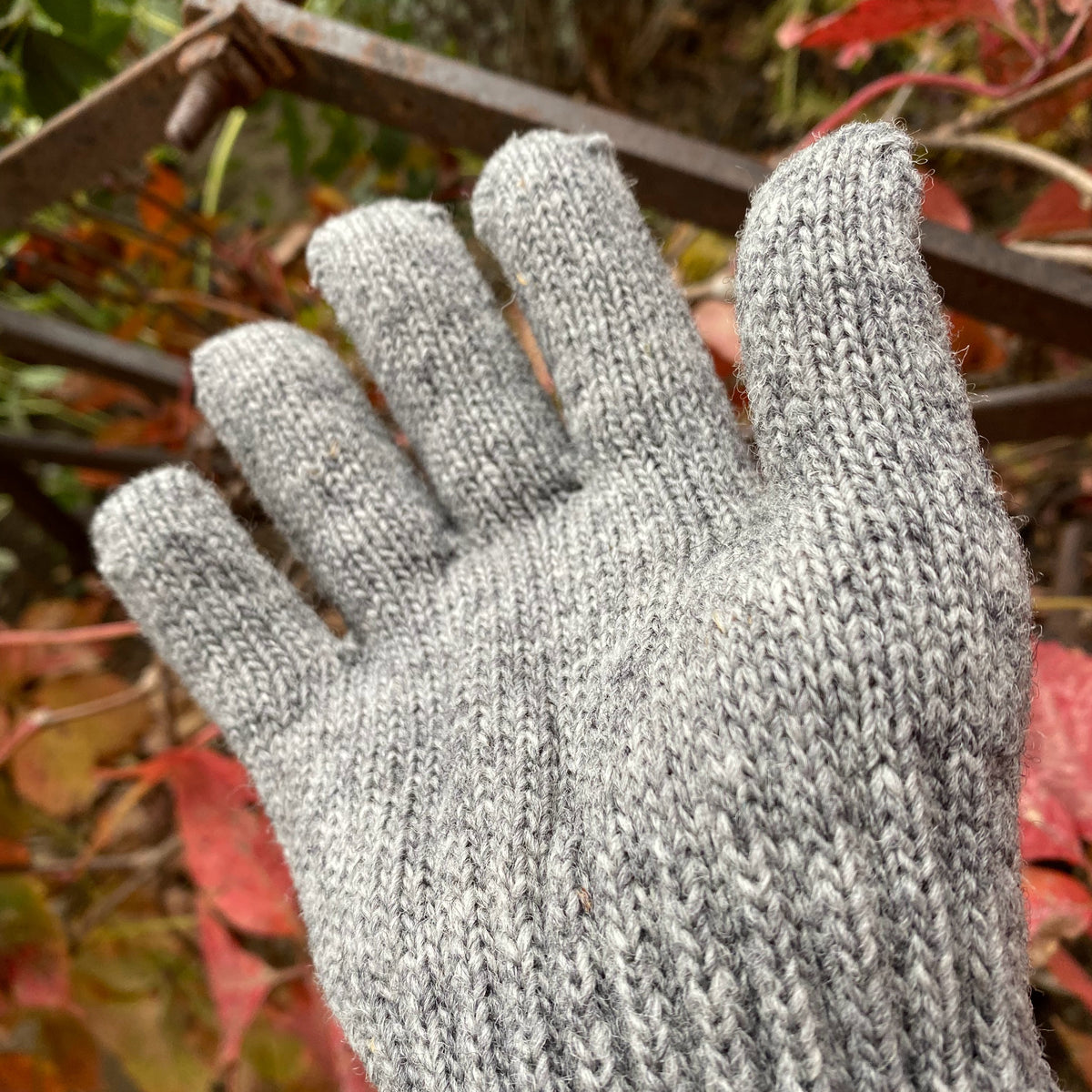 Wool Knit Gloves