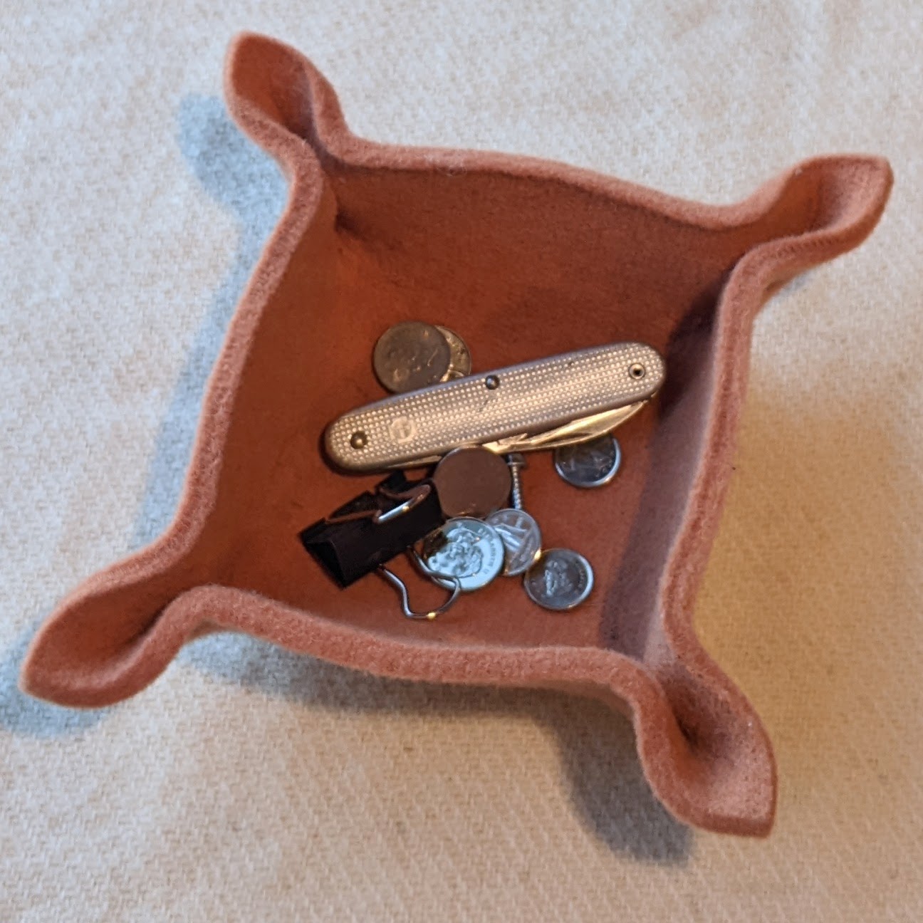 Dice / Valet Felt Tray