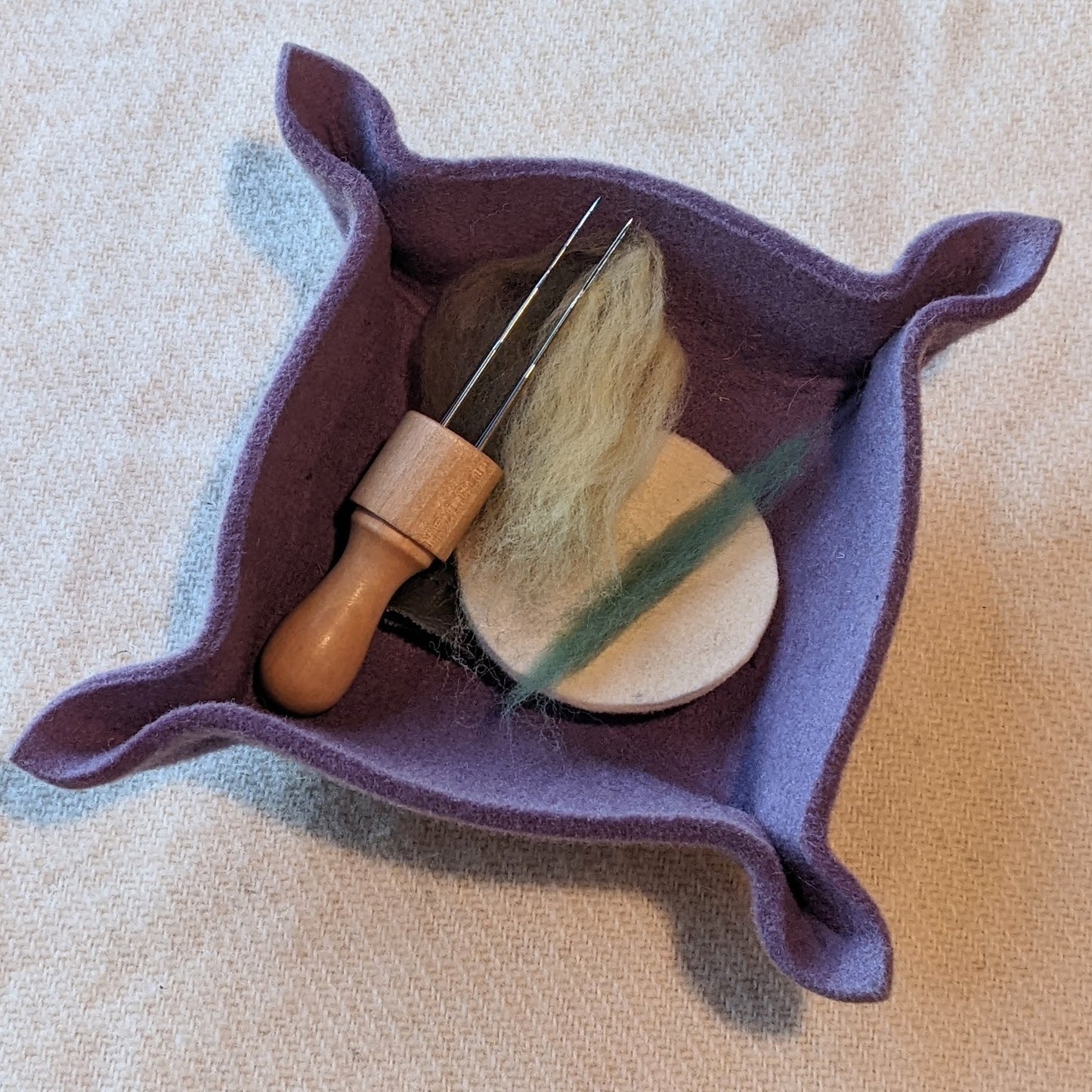 Dice / Valet Felt Tray