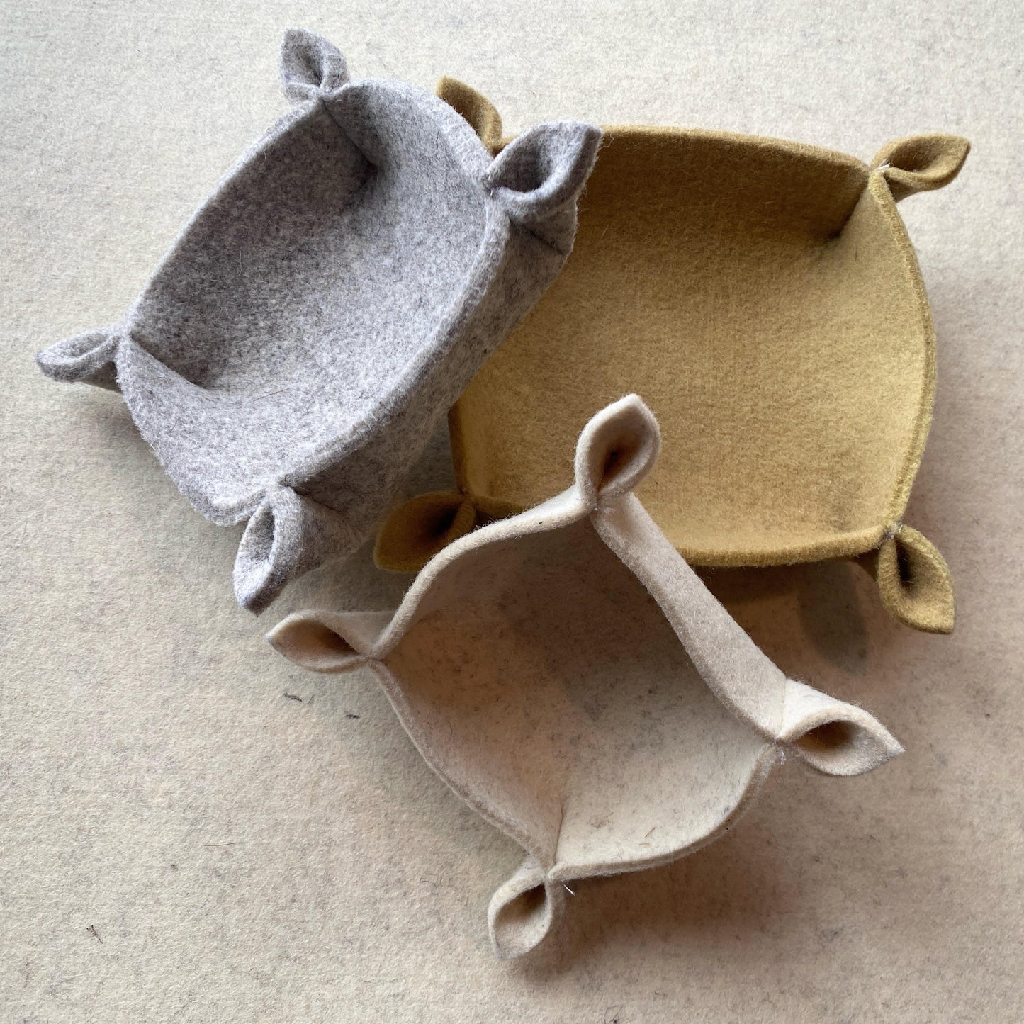 Wool Felt Bowl – Valet, Dice Tray & Home Storage