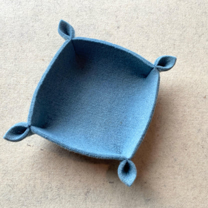 Wool Felt Bowl – Valet, Dice Tray & Home Storage