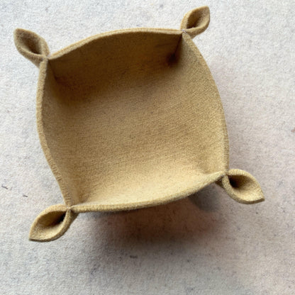 Wool Felt Bowl – Valet, Dice Tray & Home Storage