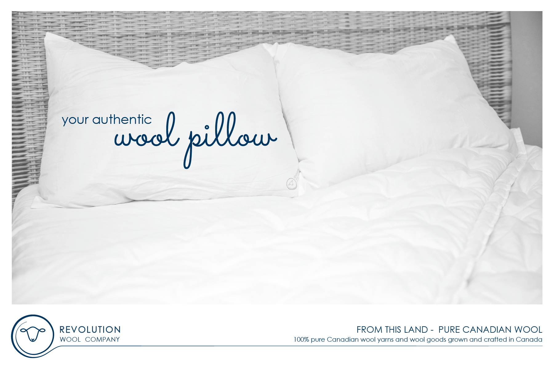Wool Filled Pillow Revolution Wool Company
