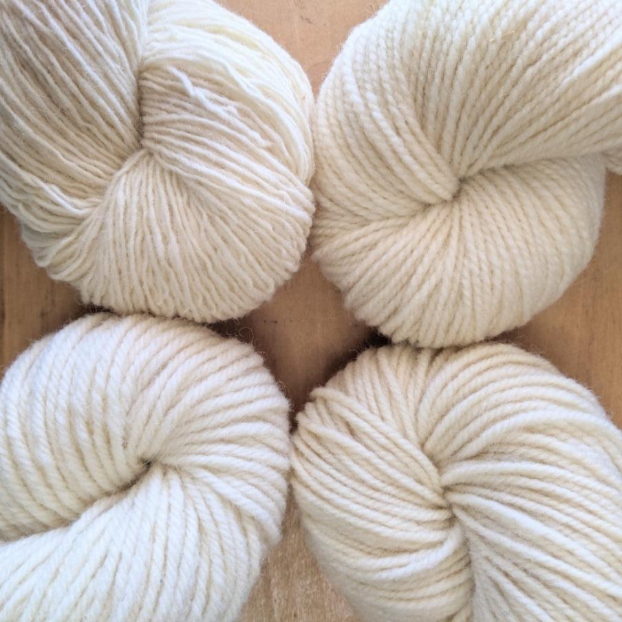 Yarn Natural White Undyed