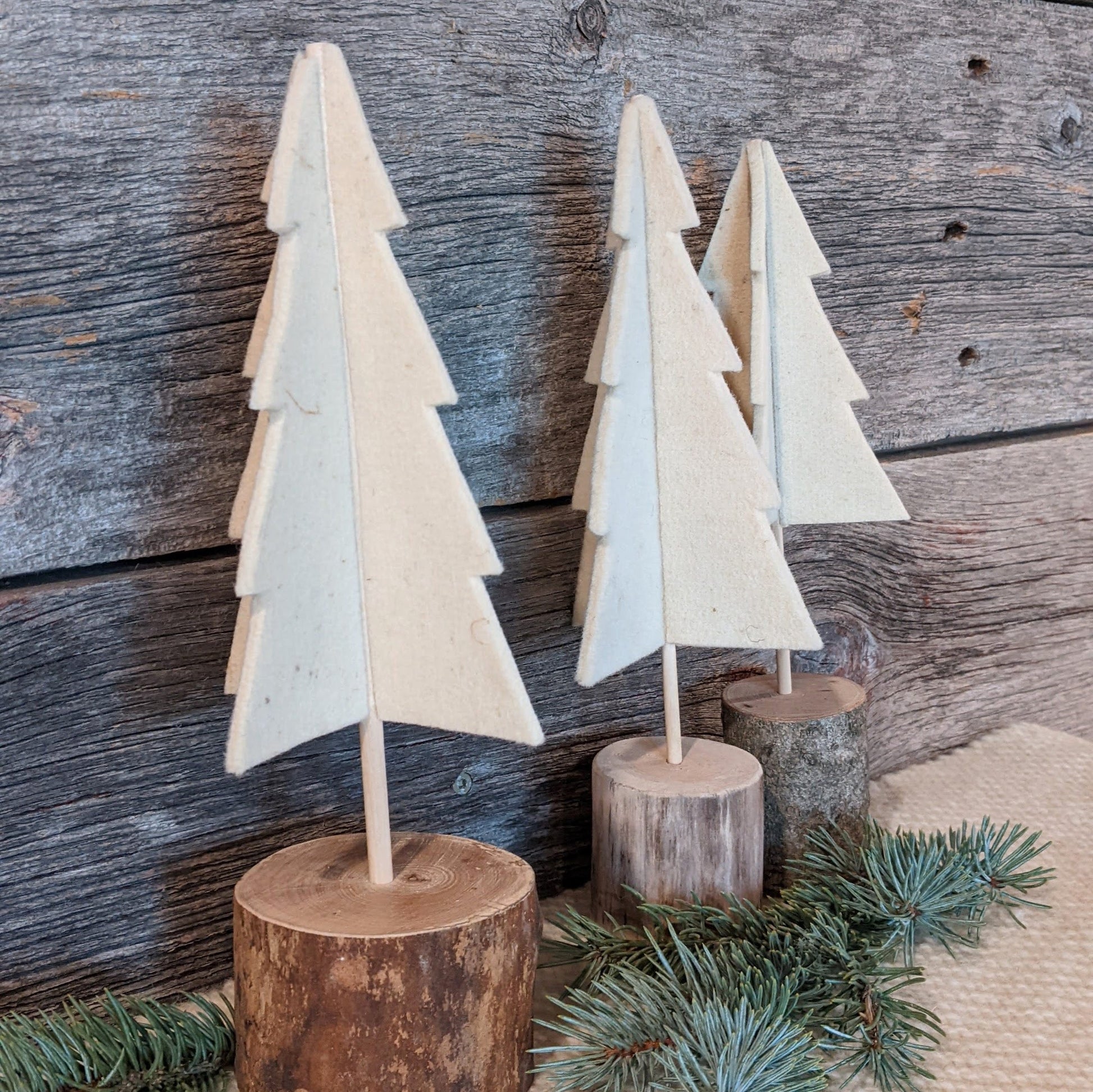 Felt Trees