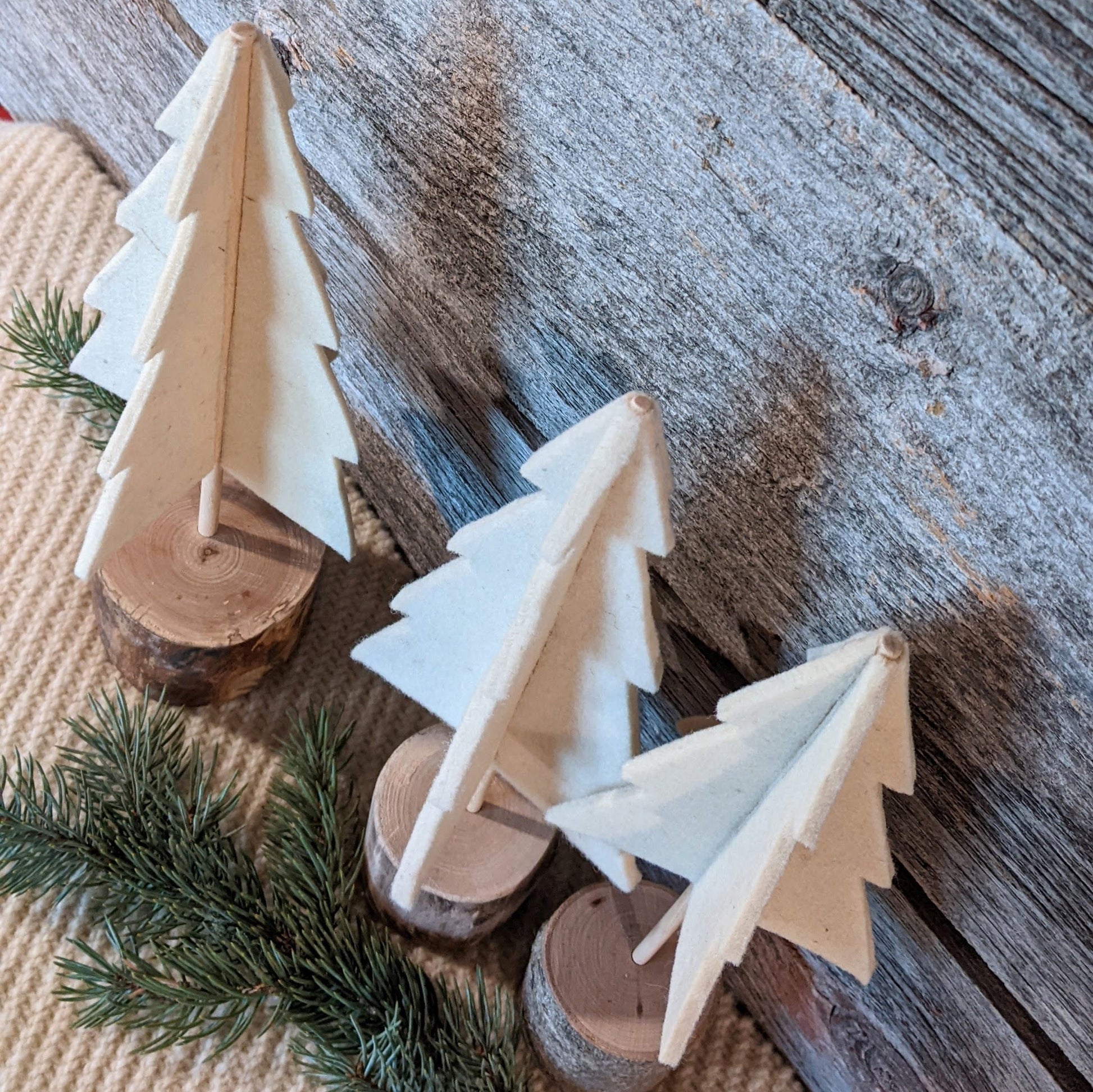 Felt Trees